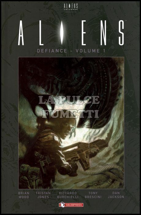 ALIENS UNIVERSE #     3: DEFIANCE 1 - CARTONATO